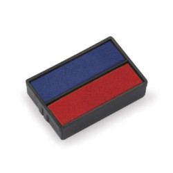 Cassette 6/4850/2 bicolore Bleu/Rouge